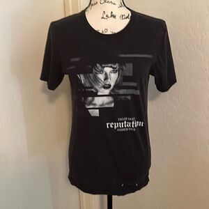 Taylor Swift Reputation Black Graphic Shirt